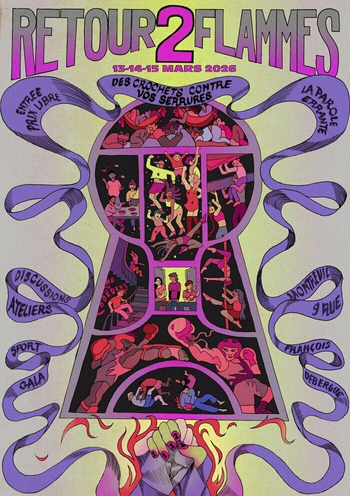 Le gala de sports de combats est de retour à la Parole Errante ! Après l'édition 2024 de Retour de Flamme en critique aux JOP, la thématique cette année est celle de la défense des lieux autogérés !