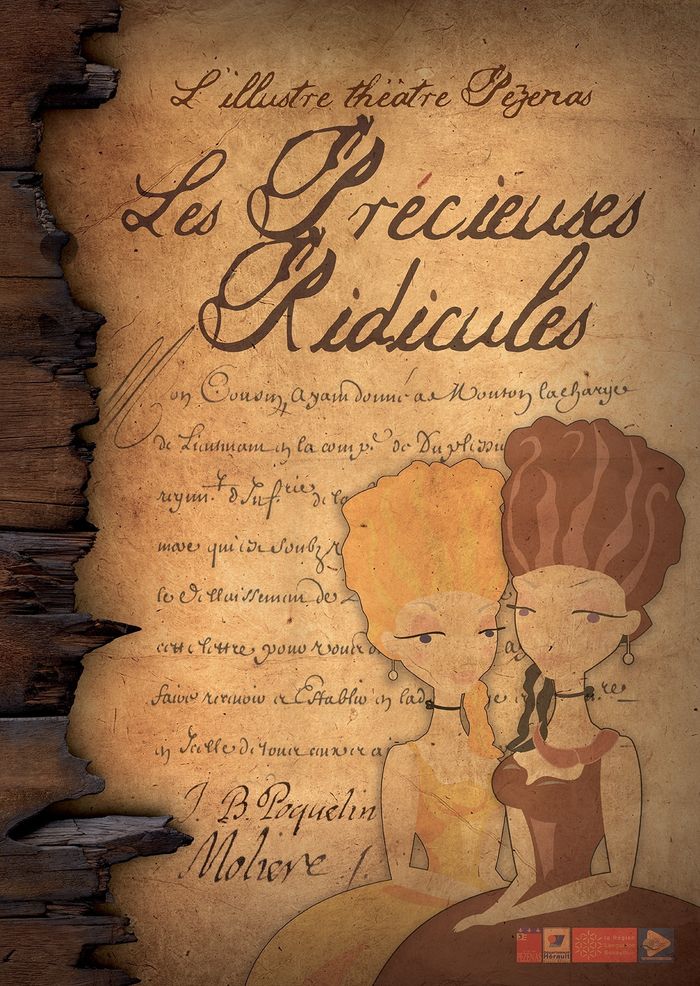 Deux provinciales, Cathos et Magdelon, entêtées de galanteries et de mondanités, dédaignent les propositions de mariage de jeunes seigneurs, trop communs à leur gré.