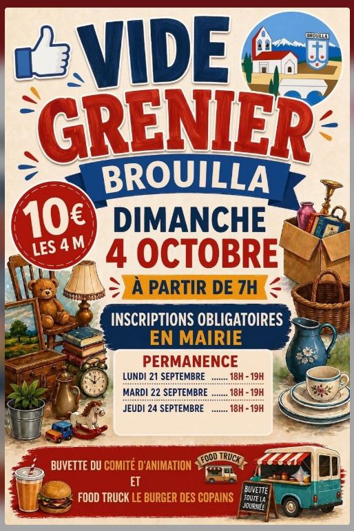 Vide-grenier au village