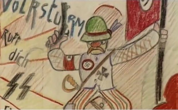 A travers les souvenirs de Tomi Ungerer et son regard sur sa collection d’objets de l’époque nazie, ce documentaire tente de démêler la question de l’attraction/répulsion des images du fascisme.