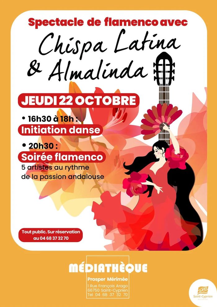 Soirée Flamenco avec Chispa Latina & Almalinda