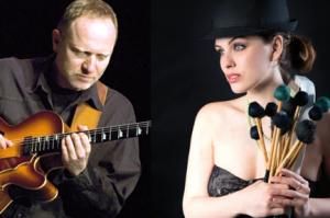 Matúš Jakabčic et Ludmila Štefániková forment un duo qui rassemble un guitariste renommé et une jeune vibraphoniste de jazz.