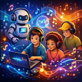 Découvre comment l’intelligence artificielle peut t'aider à créer de la musique !