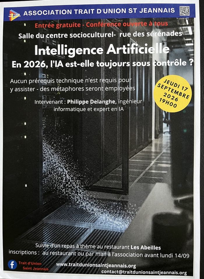 Présentation et définition de l'Intelligence Artificielle avec ses enjeux, ses avancées mais aussi ses risques...