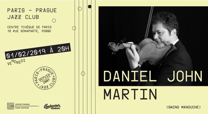 Concert de Daniel John Martin au Paris-Prague Jazz Club ! // Swing Manouche