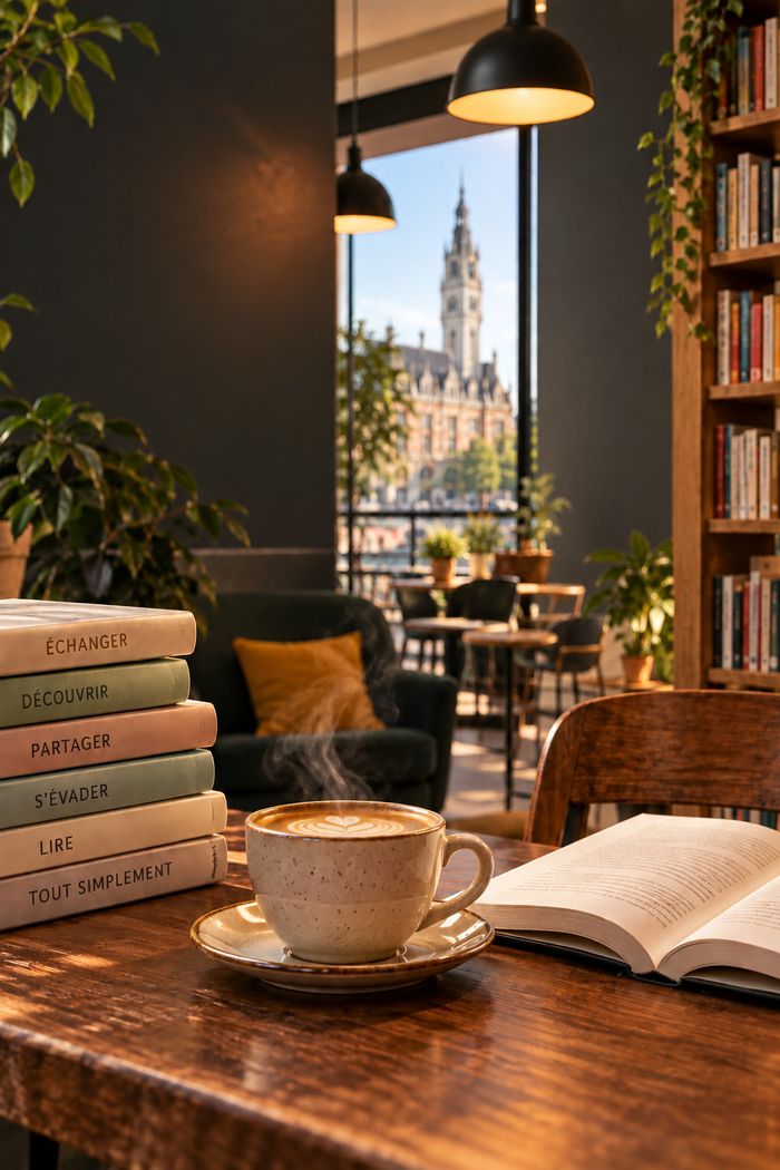 Venez partager vos coups de cœur littéraires autour d'un café dans une ambiance conviviale.