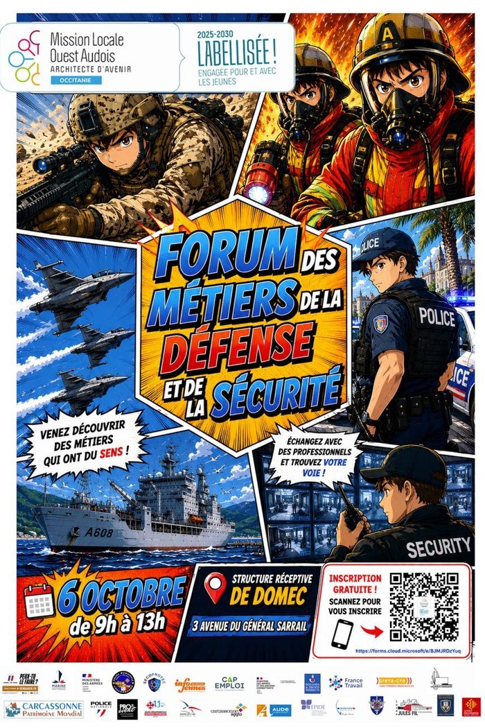 Forum des métiers de la Défense et de la Sécurité