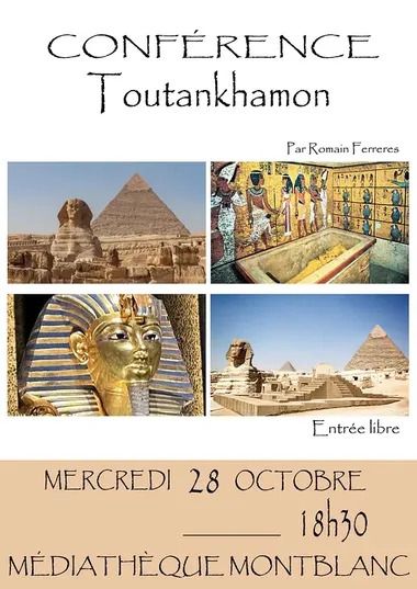 Découvrez les secrets du plus célèbre des pharaons de l’Égypte antique, dont le nom continue de fasciner le monde entier, lors d'une conférence animée par Romain Ferreres.