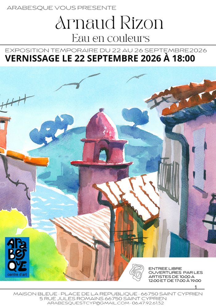 Une exposition tout en transparence et en lumière, où l’eau fait circuler la couleur et donne vie au paysage.