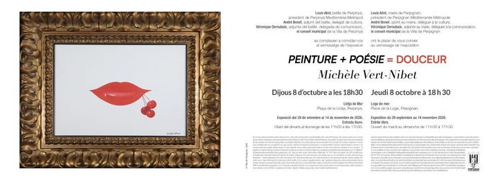Peinture + Poésie = Douceur par Michèle Vert-Nibet