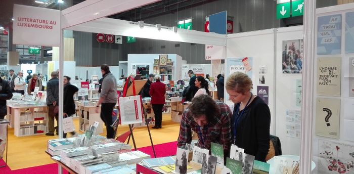 Un beau programme et une présence dynamique pour mettre en valeur les auteurs du Grand-Duché!