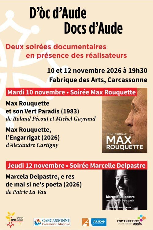 Projection documentaire : D'Oc d'Aude