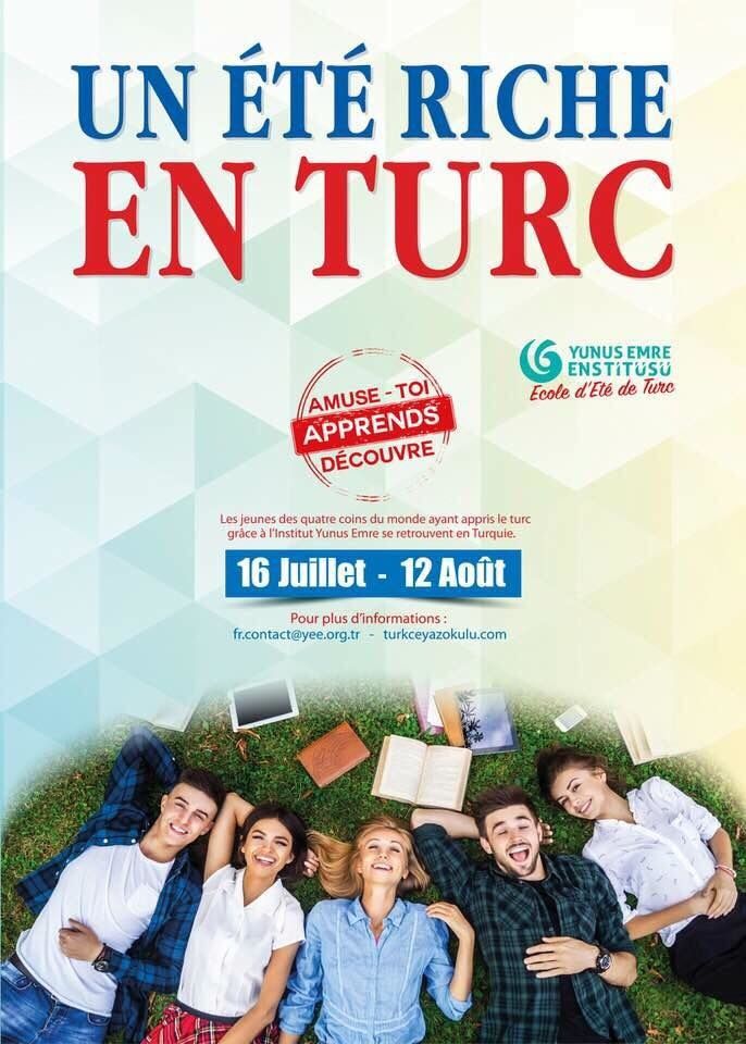 Du 16 juillet au 12 août 2018 embarquez pour une expérience inoubliable en Turquie!