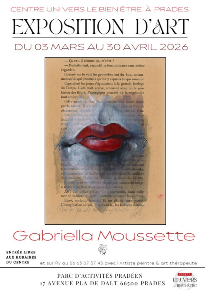 Exposition de Gabriella Moussette