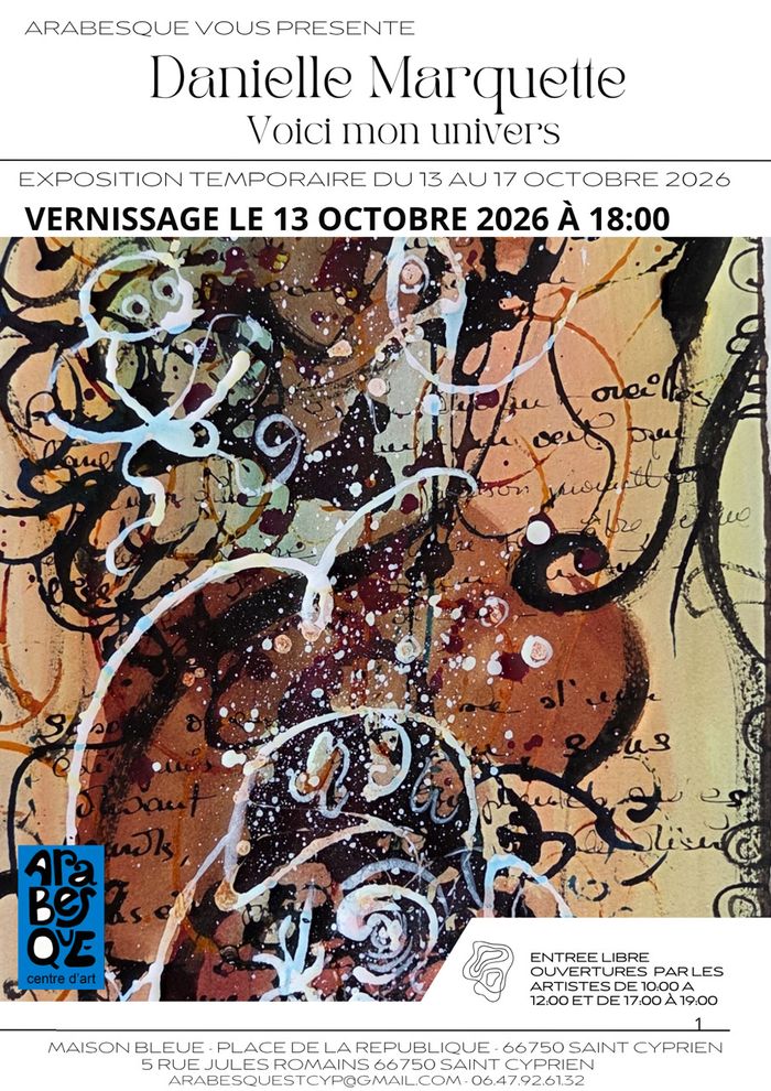 Une rencontre avec un univers artistique personnel, entre abstraction, écriture et liberté créative.