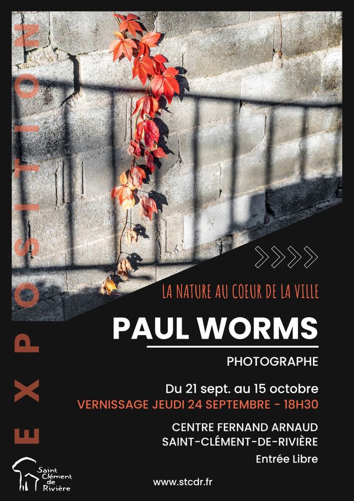 Exposition "La nature au cœur de la ville" de Paul Worms