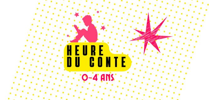 Rendez-vous mercredi 28 octobre à 10h à la médiathèque pour une heure du conte pour les 0-4 ans !