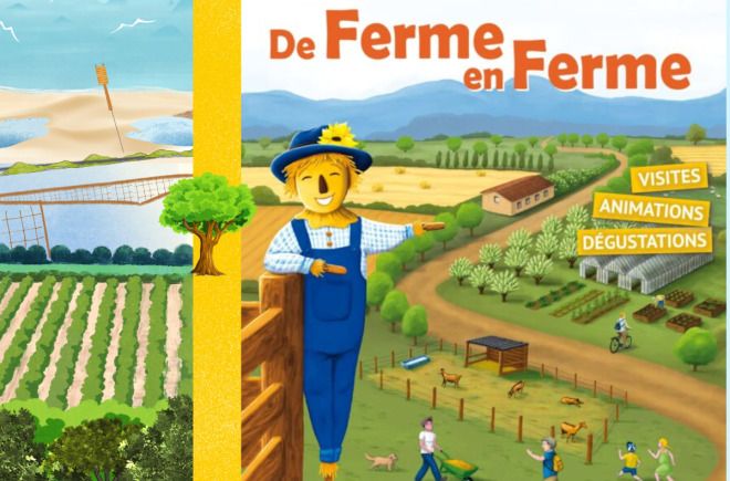Dans le cadre de "De ferme en ferme" vous pourrez trouver sur cette exploitation :