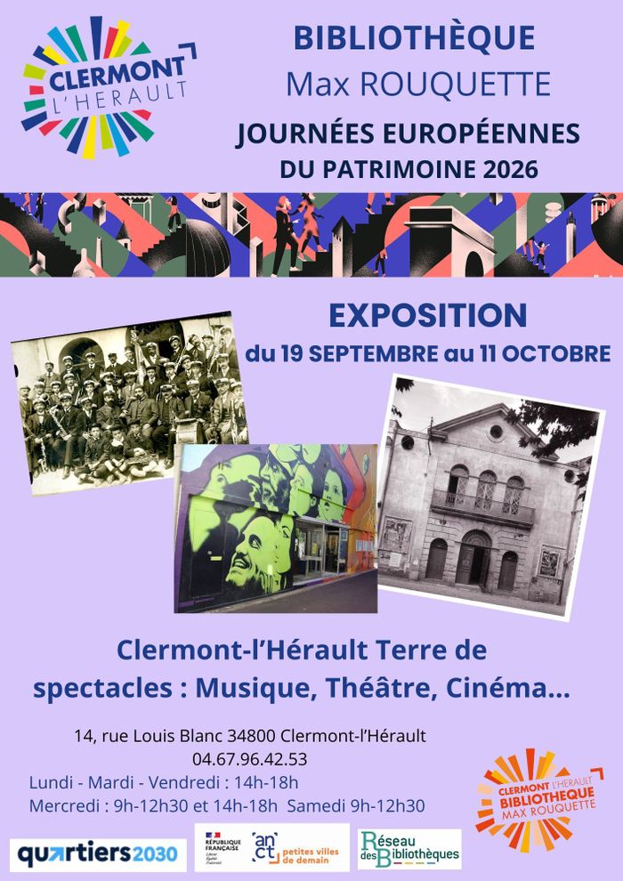 Exposition: Clermont-L'Hérault terre de spectacles