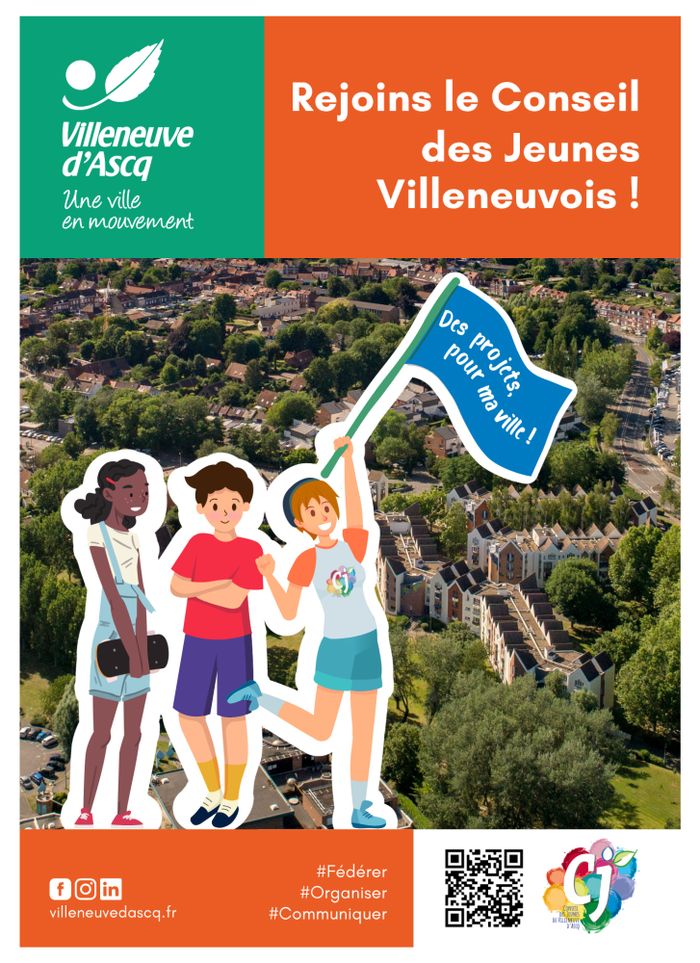 Le jeudi 29 octobre, de 9h30 à 17h, une journée d’intégration est proposée aux jeunes de 11 à 21 ans souhaitant devenir membres du Conseil des Jeunes.