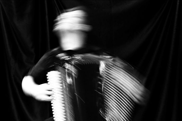 accordéon solo et concert expérimental