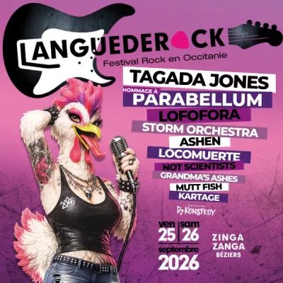Festival languederock, c'est le 100% Rock dans le sud