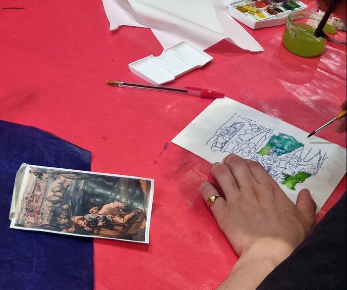 Les ateliers de l'exposition du musée de l'Hospice Comtesse prennent leurs quartiers à la bibliothèque du Vieux-Lille