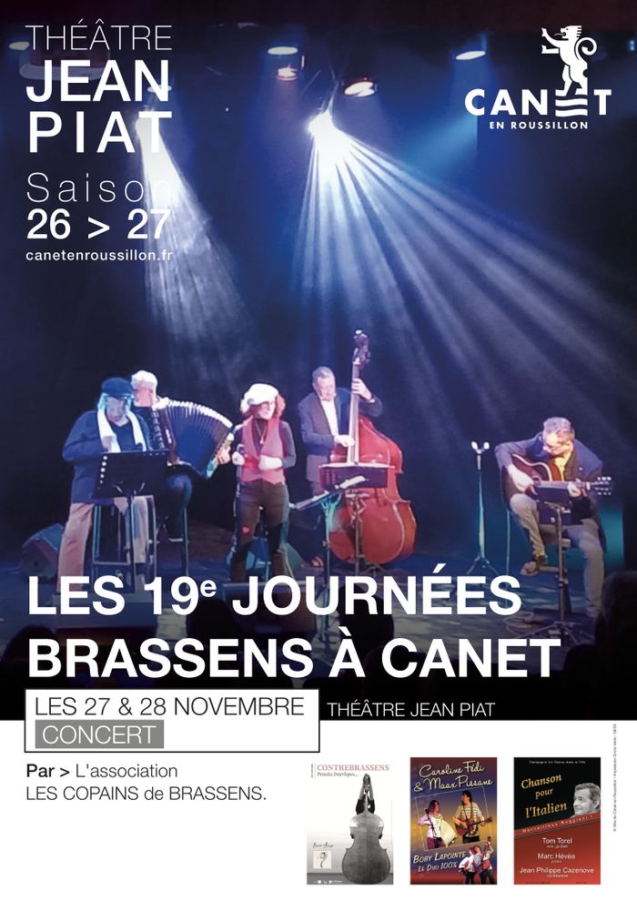 Les 19èmes Journées Brassens 2026