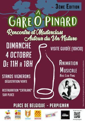 Gare ô Pinard 2026 - Visite, cours œnologique, Lisa Yang