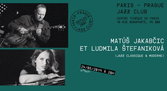 Matúš Jakabčic et Ludmila Štefaniková forment un duo qui rassemble un guitariste renommé et une jeune vibraphoniste, compositeur et musicienne de jazz.