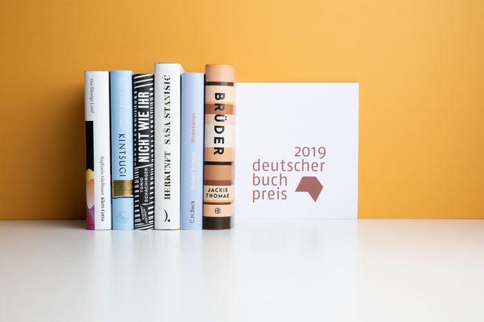 Présentation des six finalistes du Prix du livre allemand