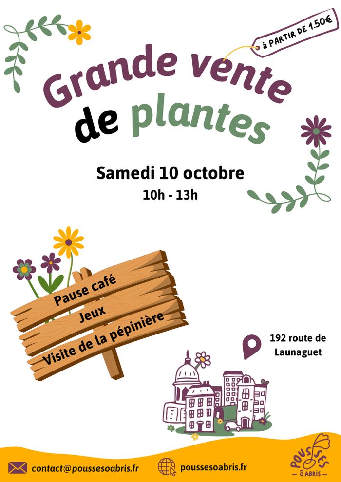 L'automne est là, c'est le moment de planter vos vivaces et arbustes ! Venez (re)découvrir la pépinière et repartez avec de belles plantes produites localement.