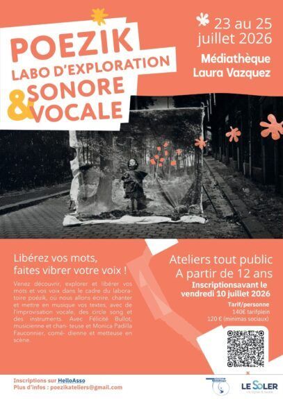 Stage Poezik - Labo sonore et vocal