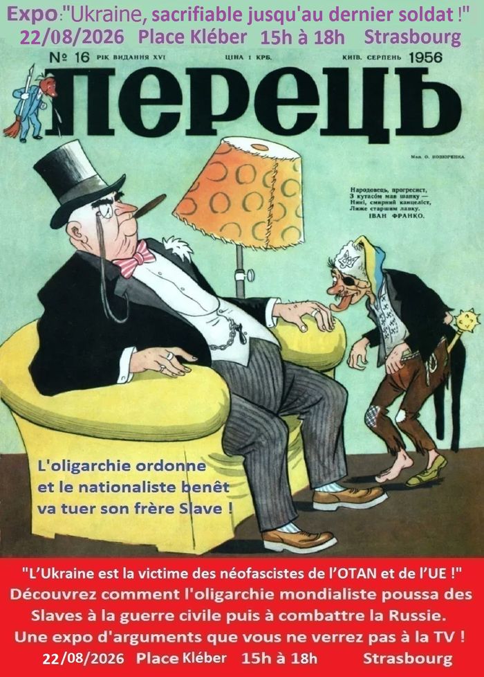Expo d'arguments qui contredisent le récit belliciste contre la Russie.