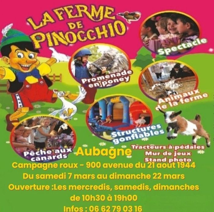 Parc de loisirs itinérant à Aubagne, jeux, châteaux gonflables...idéal pour une idée de sorties le mercredi ou les week-ends en Mars 2026 avec les enfants
