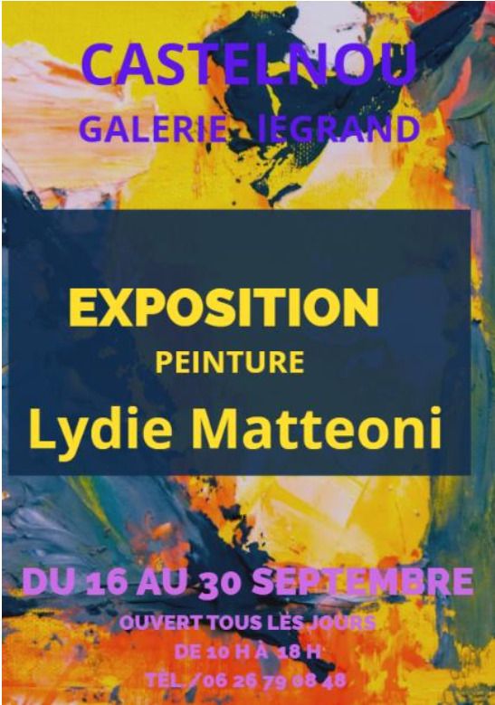 Lydie Matteoni - Peintures