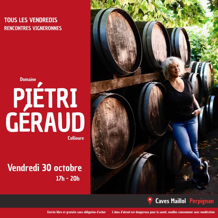 Domaine familial depuis plusieurs générations, Pétri-Géraud cultive ses vignes sur les spectaculaires terrasses de schiste qui dominent la Méditerranée