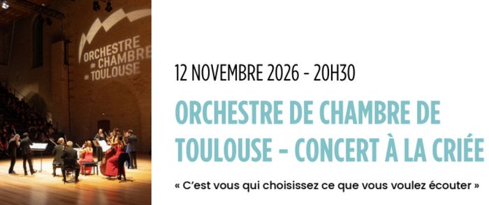 Un violon à la mer - Orchestre de chambre de Toulouse