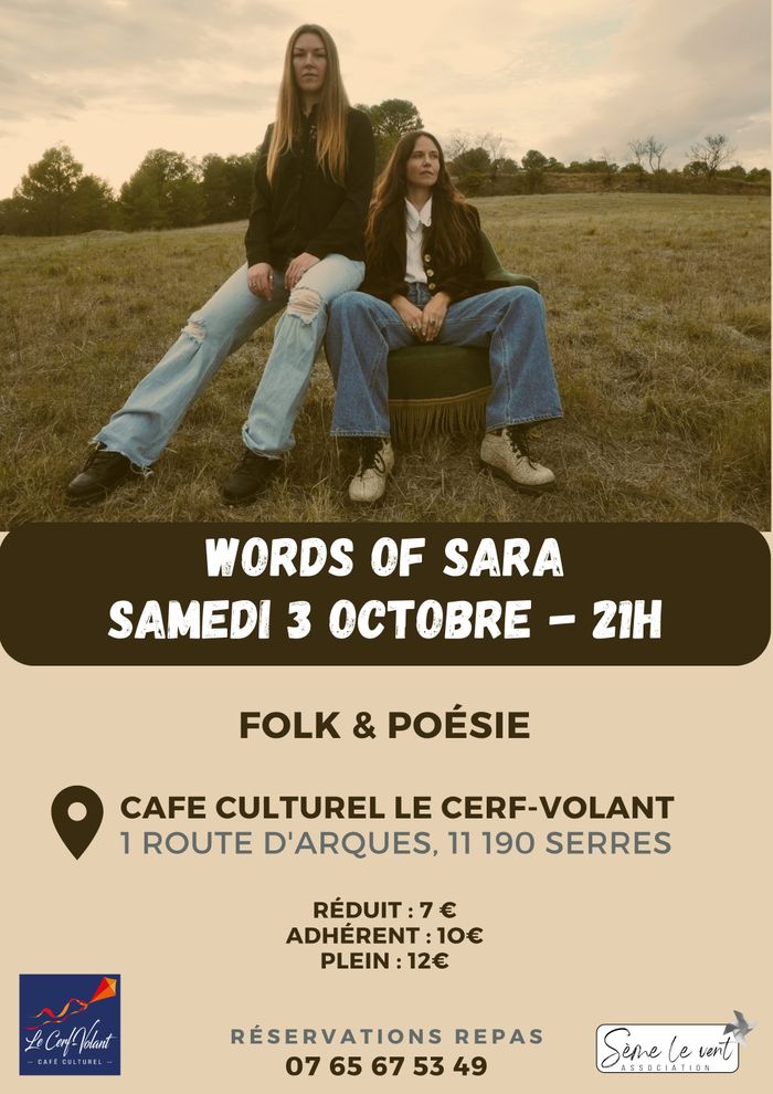 Words of Sara c’est une histoire de femmes et de transmission, un voyage hors du temps grâce à une folk épurée et aérienne inspirée par Agnès Obel, Laura Marling, Emiliana Torrini…