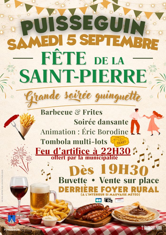 🎉 Grande soirée guinguette, conviviale et ouverte à tous !