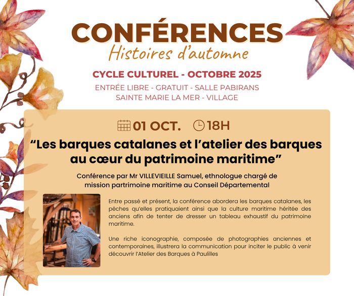 Conférence par M. VILLEVIEILLE Samuel.