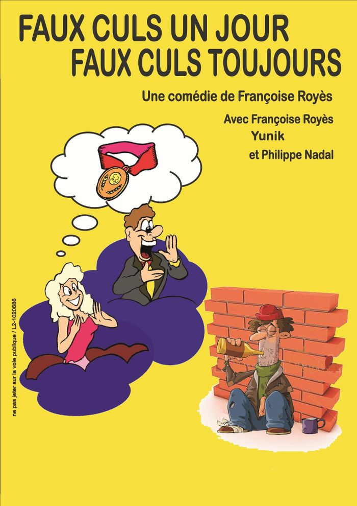Attention les faux culs sont de sortie ! Hypocrisie, mensonges, sexe, cruauté et bonnes oeuvres... Ça va swinguer dans la haute société. Rire garanti !