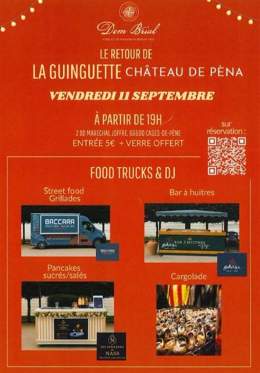 Le retour de la guinguette du Château de Pèna