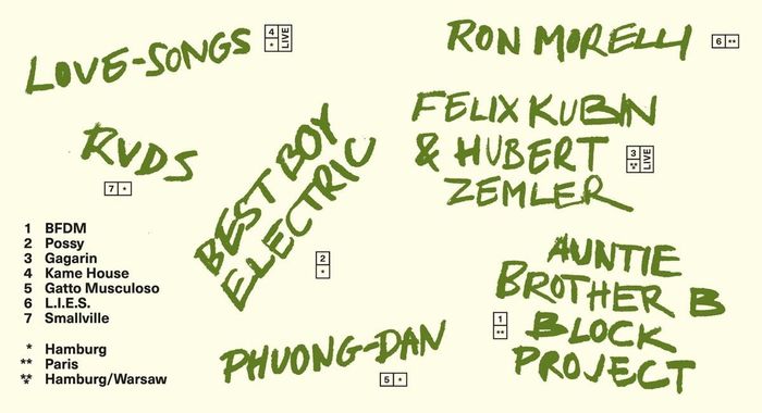 Concert/Clubbing. Programme conçu par Nguyen Phuong-Dan