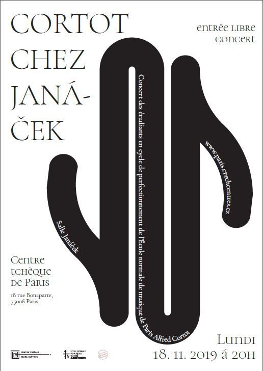 Concert des étudiants en cycles supérieur et de perfectionnement de l'École Normale de Musique de Paris, dans le cadre du cycle « Cortot chez Janáček ».
