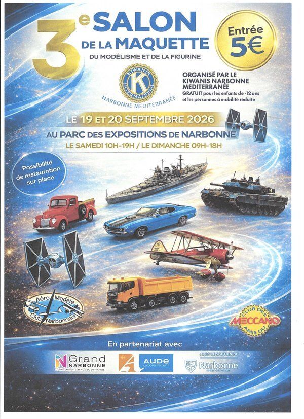 Samedi 19 (10h-19h) et dimanche 20 septembre (9h-18h).