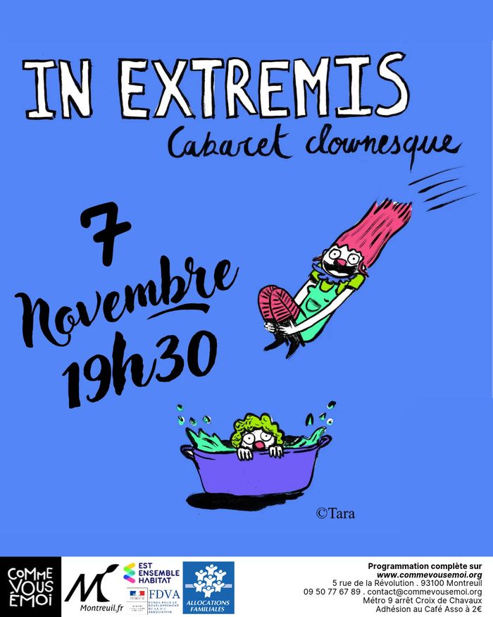 Une bande de trublion.ne.s fanfaron.ne.s et exalté.e.s se retrouvent pour rôder leur numéros et tester leurs créations dans une explosion de folie et de créativité! Un moment unique à ne pas manquer!