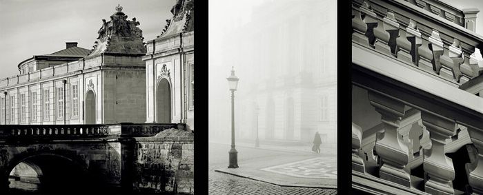 Le photographe Jens Markus Lindhe a photographié l’architecture classique de Copenhague. Ses photos datent d’aujourd’hui mais emportent les spectateurs à l’ère du grand peintre danois Hammershøi