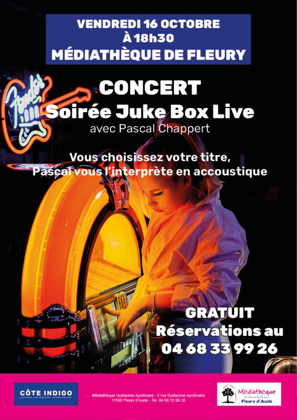 Participez à une soirée musicale interactive avec Pascal Chappert : vous choisissez votre titre et il vous l'interprète en acoustique.