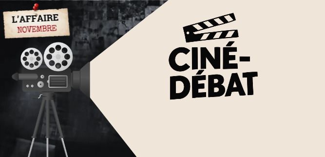 Rendez-vous le samedi 21 novembre à 17h pour un ciné-débat à la médiathèque !